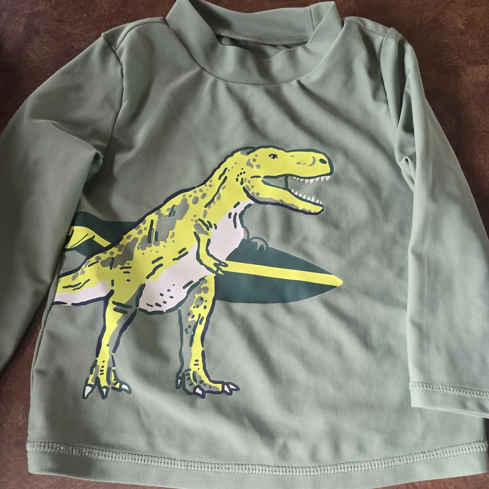 Carter's Dinosaur Kids Swim 2 Piece Outfit - Size 18mos EUC